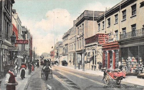 Postcard plymouth union - plymouth,