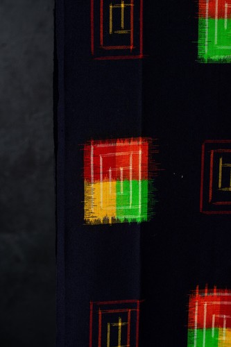 Vintage japanese wool kimono - wool,