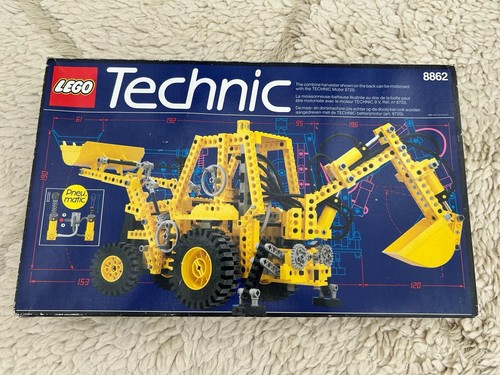 Lego 8862 backhoe - lego, b