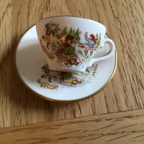 Vintage miniature christmas - vintage,
