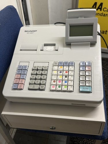 Sharp a307 electronic cash - sharp,
