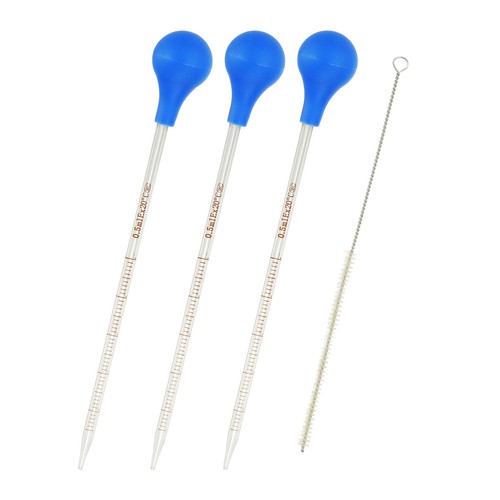 3pcs 5ml borosilicate glass - borosilicate,