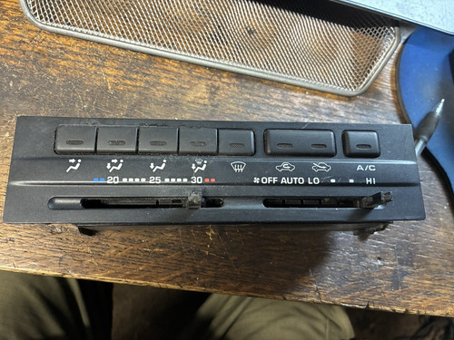 Heater control panel toyota - heater,