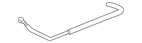 Genuine bmw return - return, hose