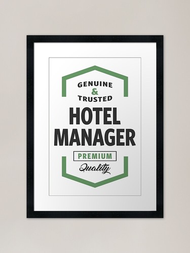 Hotel manager logo - logo, gifts
