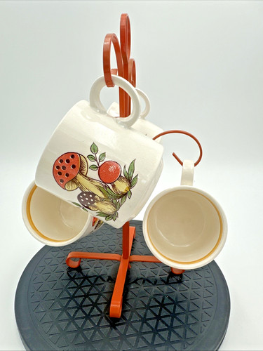 Vintage merry mushroom mug - merry, 4