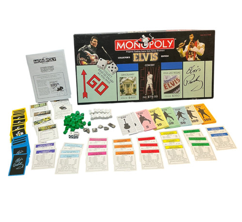 Parker brothers monopoly - parker, elvis