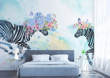 3D Zebra Flower R31347