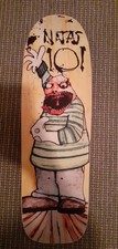 101 NATAS KAUPAS  1990s Pool Shaped slick Reissue Skateboard Deck.