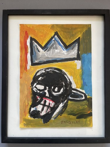 Jean michel basquiat handmade - michel,
