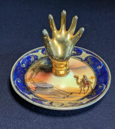 Noritake desert scene - noritake, man