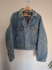 Levis Blanket Lined Vintage