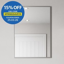 700 x 500mm Chrome Wall