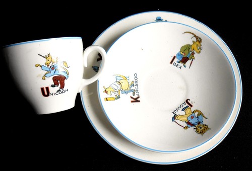 Child animal alphabet - child’s, tea