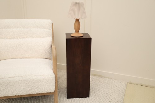 Dark wood effect square - wood,