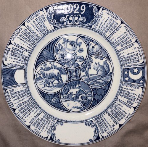Vintage 1929 woods burslem - vintage,