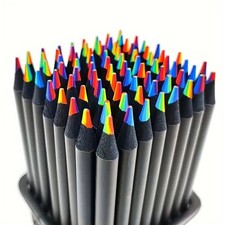 12-48pc Rainbow Pencils Set |