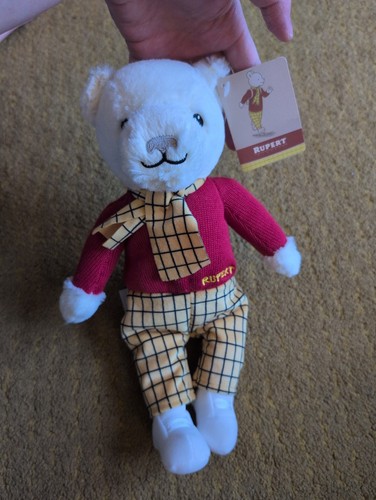 Rupert the bear - soft, toy