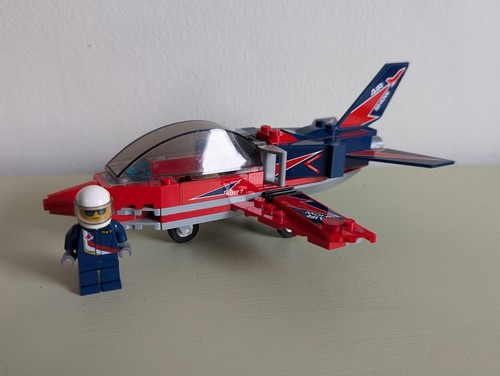 Lego city airshow jet - lego,