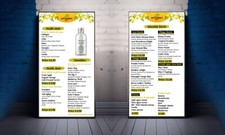 43" Digital Menu board Menu