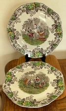 Copeland Spode - Spode's Byron - Quartered Sandwich Plate Series 1 & 2 1936 & 37