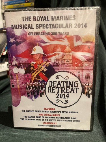 Royal marines beating retreat - royal,