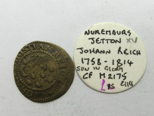 Jeton nuremberg johann - jeton, by