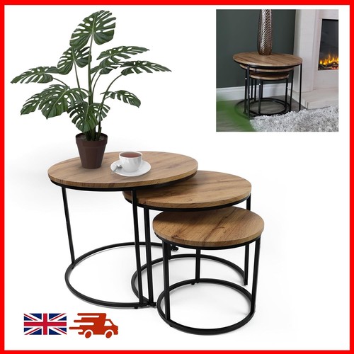 Round nesting set modern - set, of