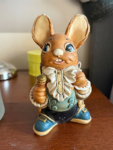 Pendelfin father rabbit has - pendelfin,