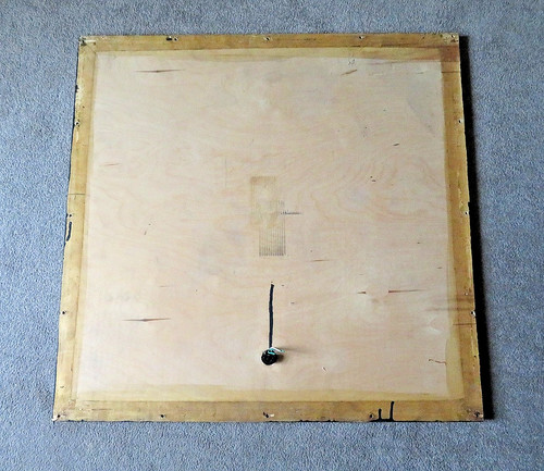 Plywood back panel - plywood, only