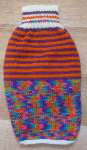 Hand knitted dog jumper - knitted, for