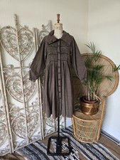 Vintage Monsoon brown shirring