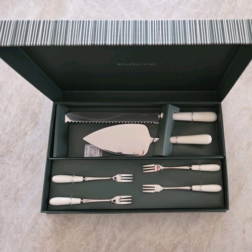 Belleek living pastry set - living,
