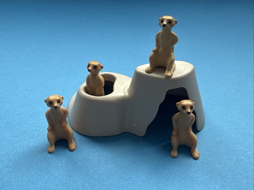 Playmobil meerkat habitat zoo - meerkat,
