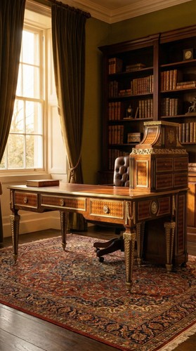 Bureau plat cartonnier - bureau, plat,