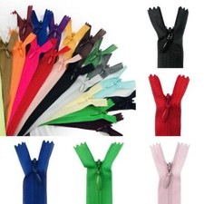 Invisible Zip Concealed Closed