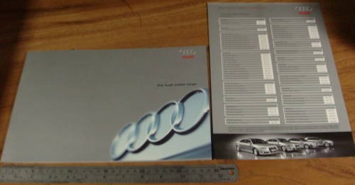 2007 the audi model range - audi,