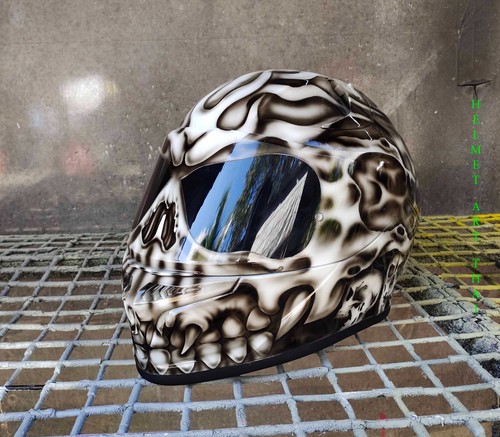 Custom airbrushed painted - painted, full