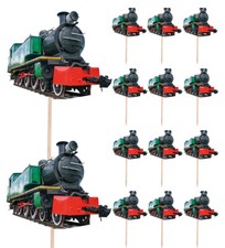 Steam Train Birthday Cupcake &