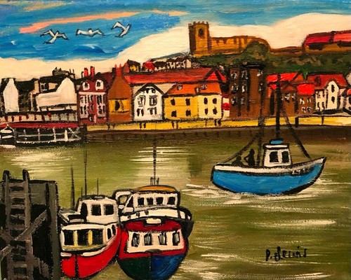 Original northern art - northern, oil
