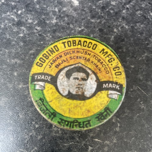 Vintage indian tobacco tin - vintage,