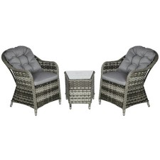 Pieces rattan bistro set - pieces,