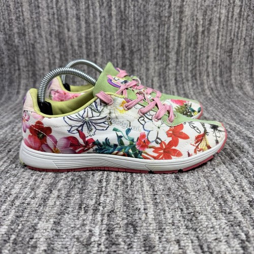 Desigual floral canvas - desigual,