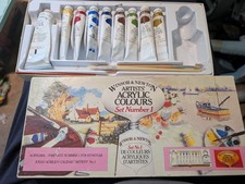 Windsor&Newton Acrylic Paints, 20ml X 8 Tubes & 1 X 60ml