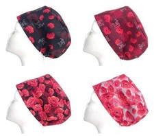 Lest We Forget Remembrance Day Scrub Caps Doctor Theatre Nurse Hospital ODP Vet