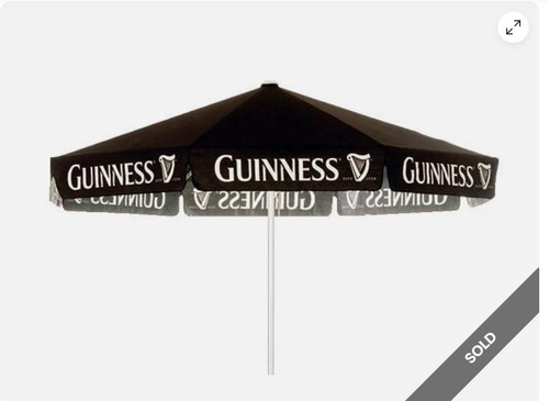 Guinness patio umbrella - ,
