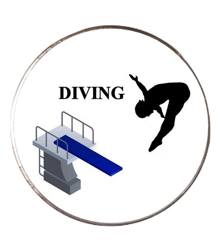 Diving spring board - diving, sport