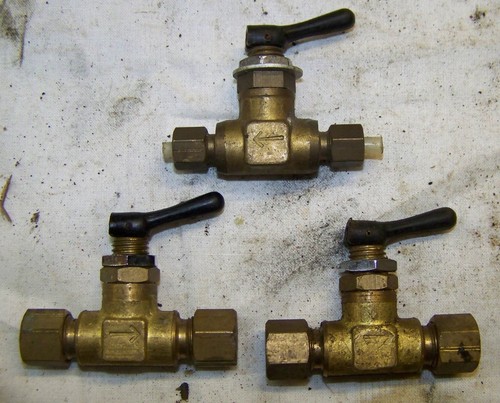 Brass line gas - in-line,