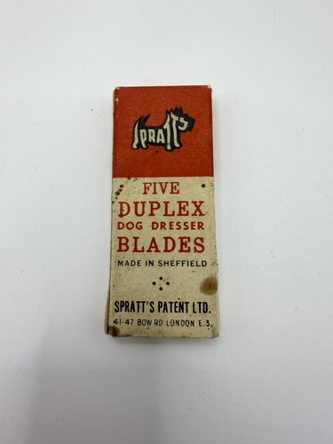 Vintage spratts patent - spratts,