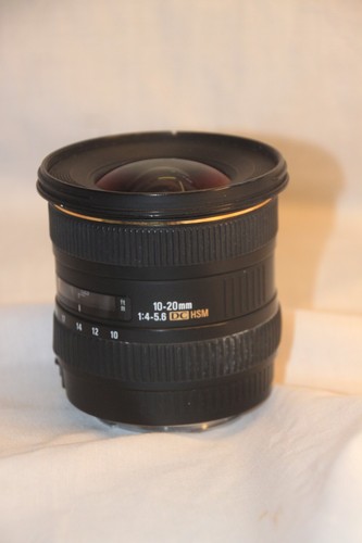 Sigma 20mm hsm 5 - 10-20mm, f4-5.6